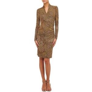 Norma Kamali Cheetah Dress
